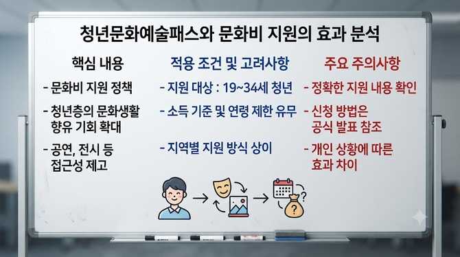 청년문화예술패스와 문화비 지원의 효과 분석