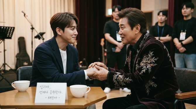 태진아의 따뜻한 후배 사랑, 성리를 응원하다