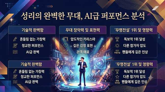 성리의 완벽한 무대, AI급 퍼포먼스 분석