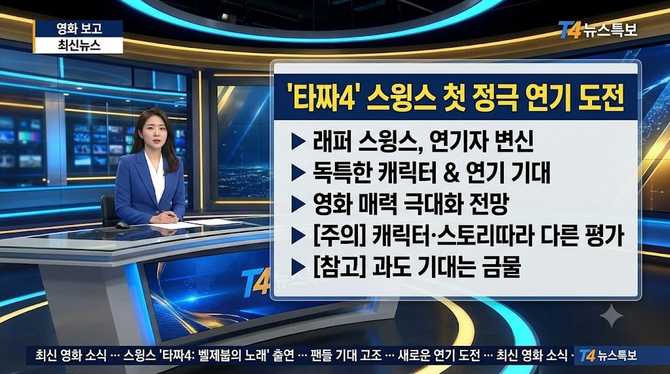 타짜4′ 스윙스의 첫 정극 연기, 기대 포인트 정리