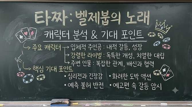 타짜: 벨제붑의 노래’ 캐릭터 분석과 기대 포인트