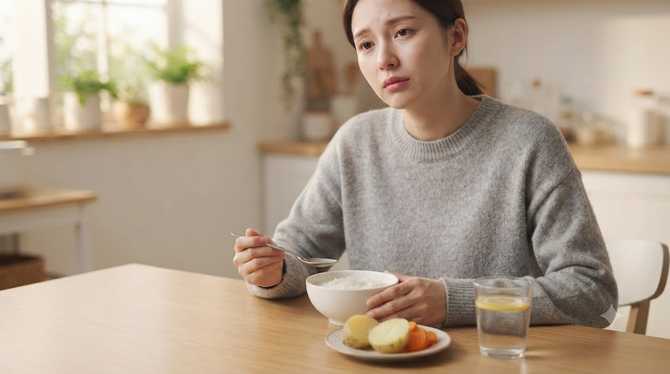 위장염 회복 중 식사 가이드와 주의사항