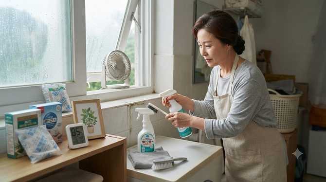 장마철 곰팡이 예방과 관리의 모든 것