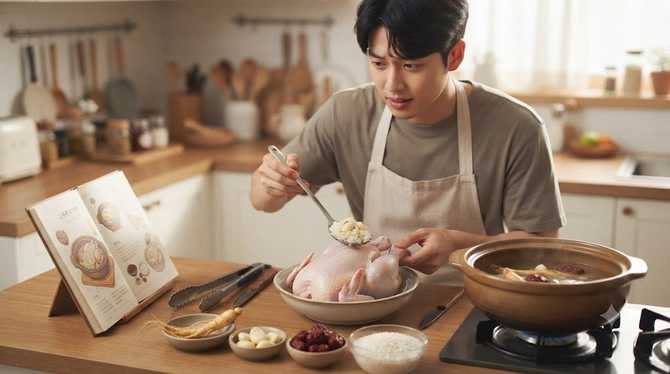 초보자를 위한 쉬운 삼계탕 레시피 가이드
