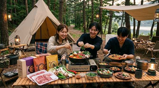 캠핑 밀키트 활용법과 메뉴 조합 아이디어 총정리