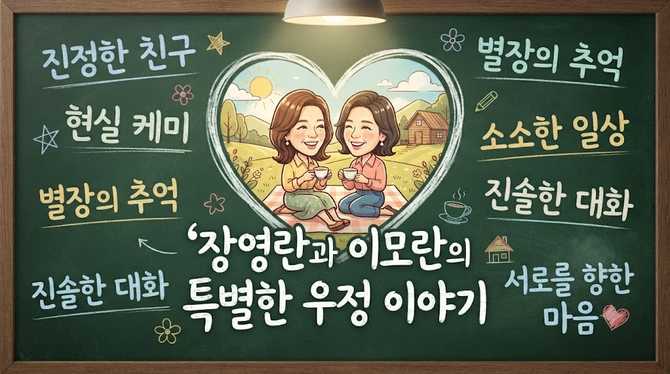 장영란과 이모란의 특별한 우정 이야기