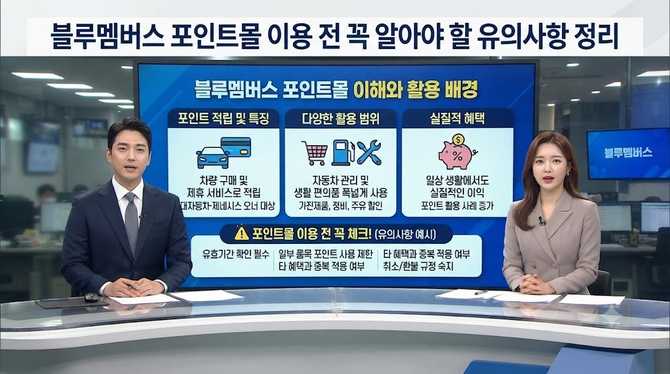 블루멤버스 포인트몰 이용 전 꼭 알아야 할 유의사항 정리