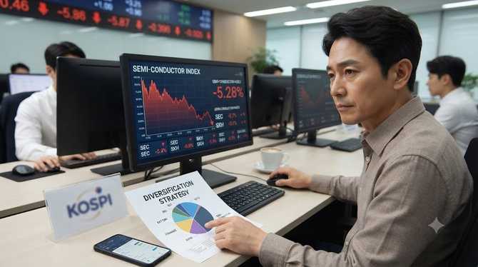 AI 버블 반도체 조정, 분산투자로 비중 낮추는 원칙