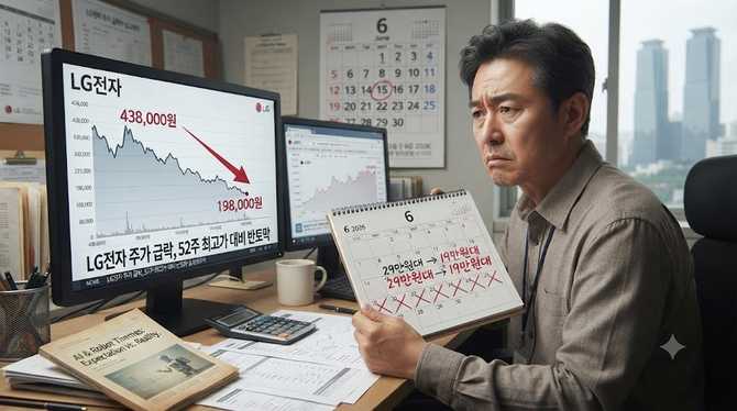 LG전자 주가 반토막, 엘지전자는 ‘이때’ 담아야 한다던데?
