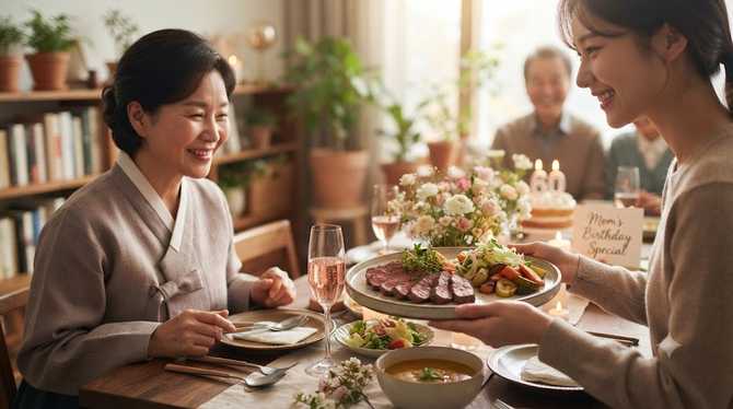 엄마 생신을 위한 특별한 요리 메뉴 추천