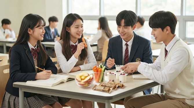 학교에서 즐길 수 있는 다이어트 간식 추천 리스트