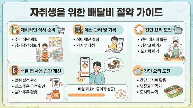 자취생을 위한 배달비 절약 가이드