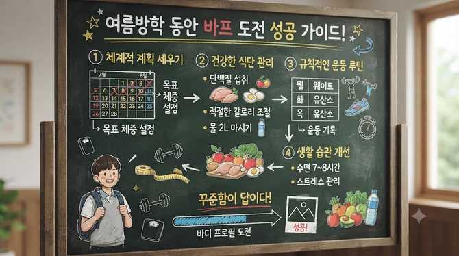 여름방학 동안 바프 도전 성공하기 위한 가이드