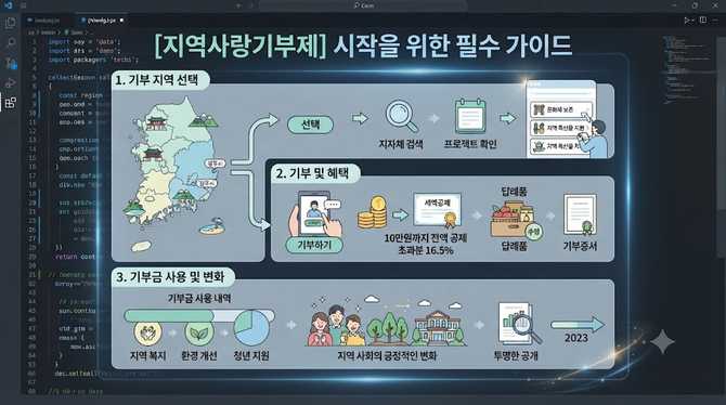지역사랑기부제 시작을 위한 필수 가이드