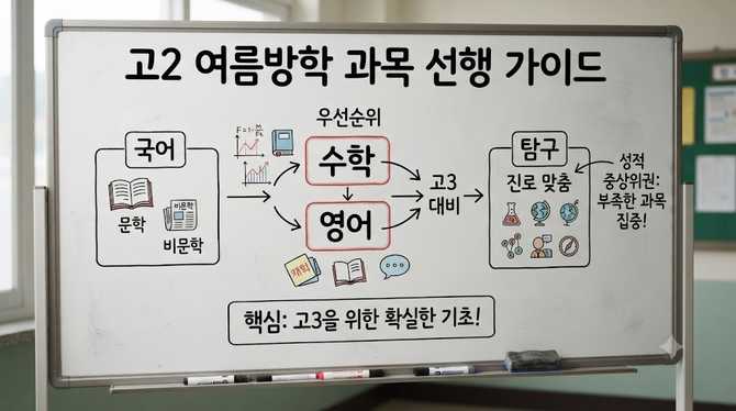 고2 여름방학 과목 선행 가이드