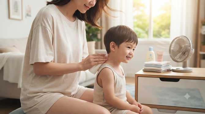 여름철 땀띠 관리 방법 총정리