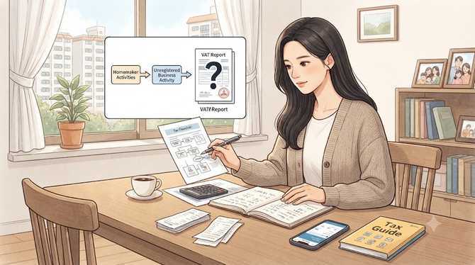 전업주부가사업자등록없이부가가치세신고가능할까?