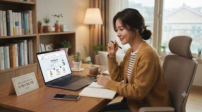 전업주부가 프리랜서 시작 시 창업지원금 신청 가능?