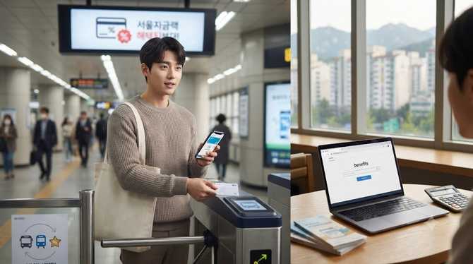 전입신고 없이 교통카드 할인 혜택을 받을 수 있을까?