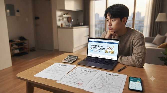 전입신고를 한 무주택자가 주거지원금을 받을 수 있을까?