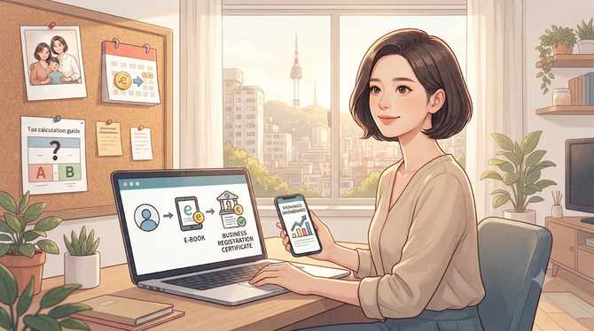 전업주부의 전자책 판매 수익은 사업자등록 필요할까?