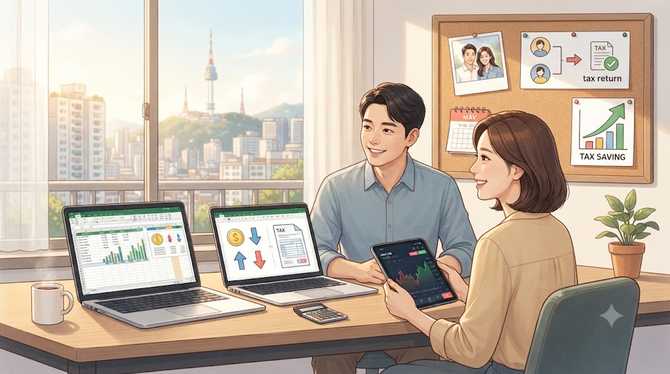 부부가 함께 주식손익을 신고하면 절세 이점이 있을까?