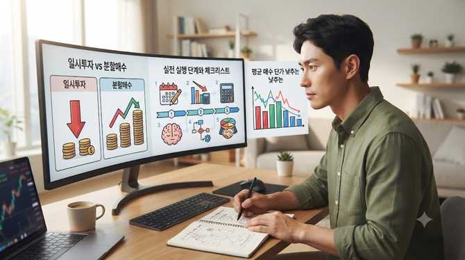 주식 분할매수 전략 짜기 평균 매수 단가 낮추는 리스크 관리 매뉴얼 | 온라인으로 인생역전