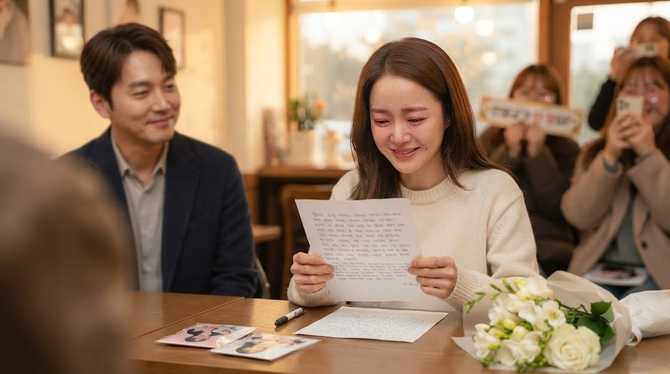 문근영의 결혼 소식과 감동적인 자필 편지 공개