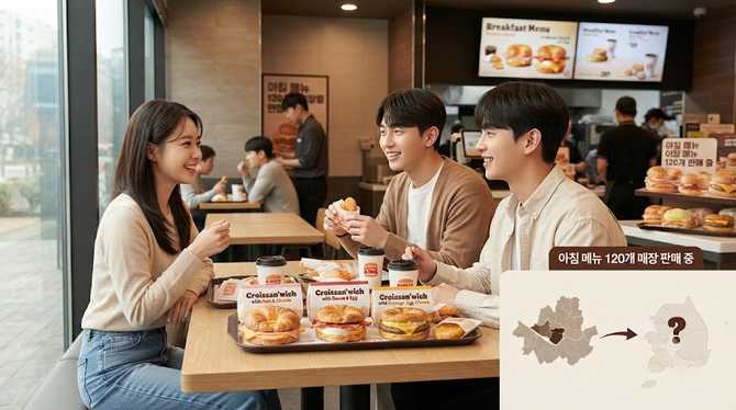 버거킹 아침 메뉴 확대와 지역별 출시 계획