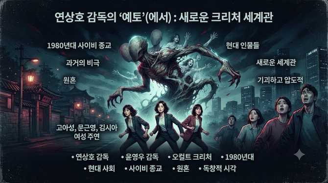 연상호 감독의 ‘예토’에서 탐구하는 새로운 크리처 세계관