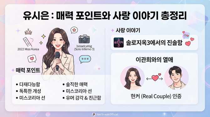 유시은, 매력 포인트와 사랑 이야기 총정리