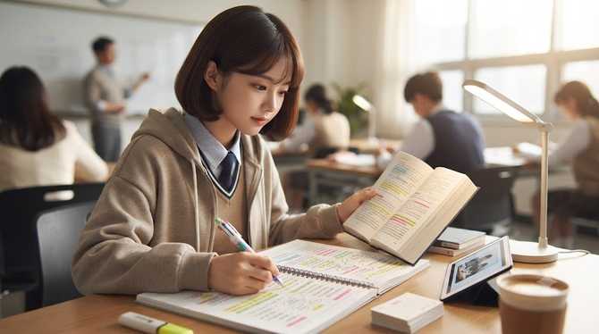 효율적인 학원 필기 노하우 총정리