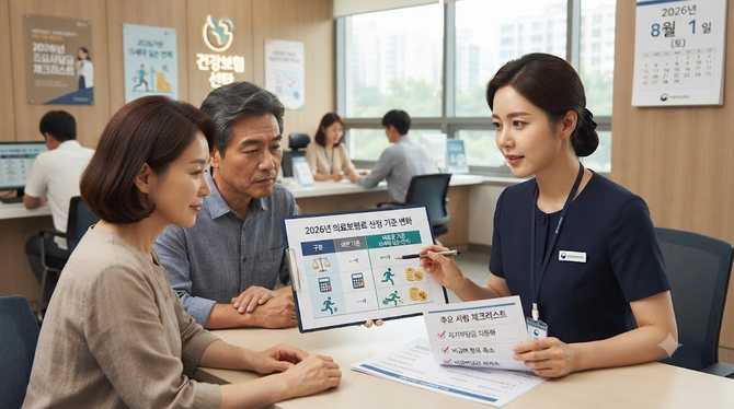 의료보험료 산정 기준 변화와 주요 사항 정리