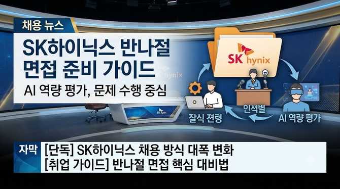 SK하이닉스 반나절 면접 준비 가이드