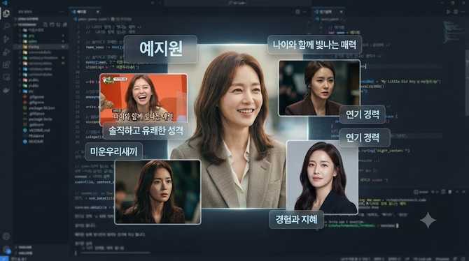 예지원의 매력, 나이와 함께 빛나는 이유