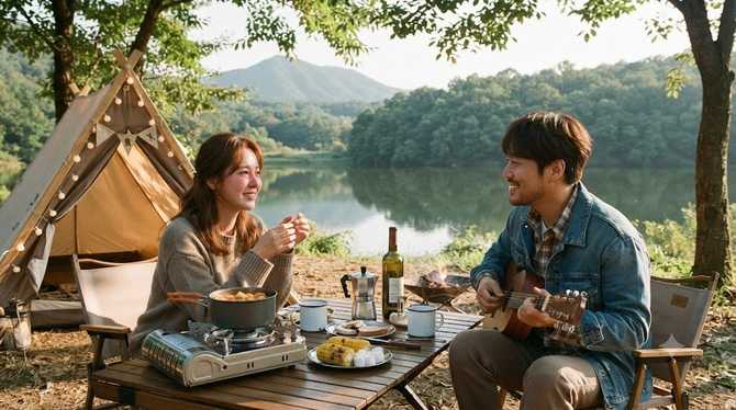 조현아와 성시경의 캠핑 데이트 하이라이트 정리