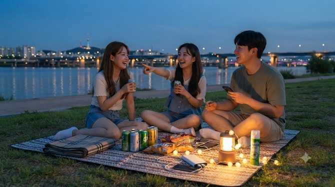 한강밤핑 필수 아이템 총정리