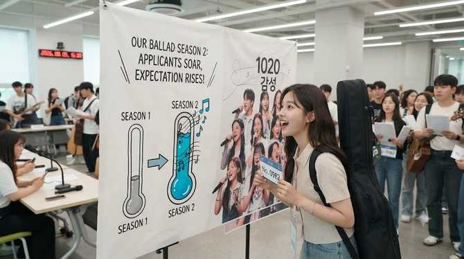 우리들의 발라드2′ 지원자 수 급증, 시즌2 기대감 상승!