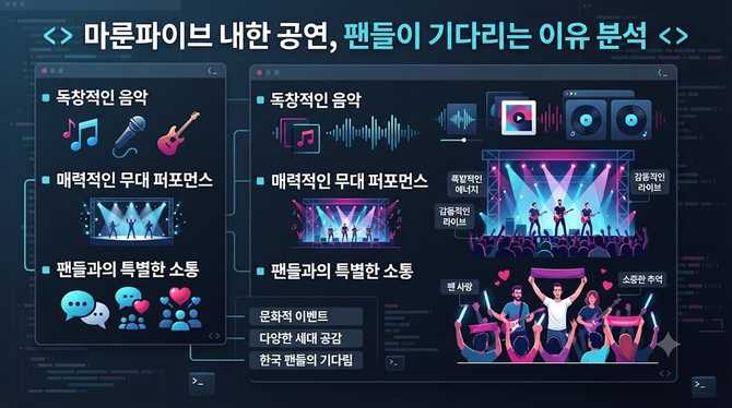 마룬파이브 내한 공연, 팬들이 기다리는 이유 분석