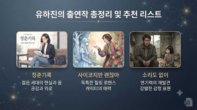 유하진의 출연작 총정리 및 추천 리스트