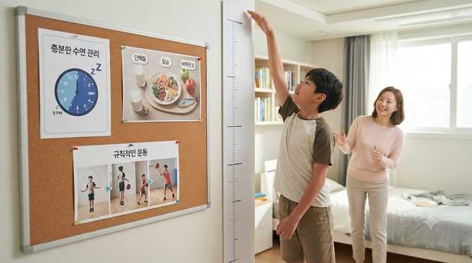 부모님의 키와 상관없이 성장할 수 있는 방법 총정리