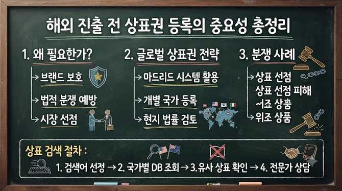 해외 진출 전 상표권 등록의 중요성 총정리