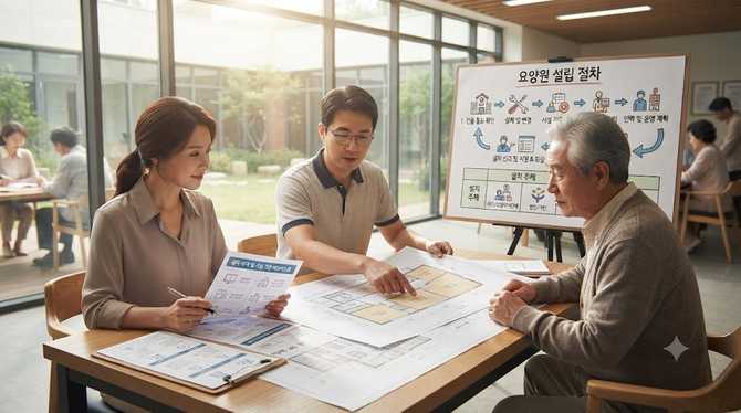요양원 설립 조건, 시설 기준 인력 신고 절차까지