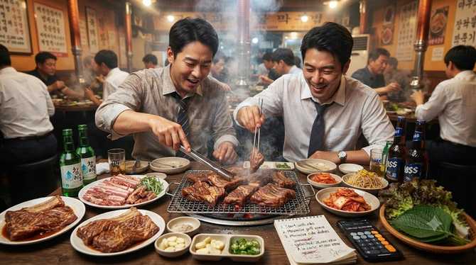 삼겹살 1인분에 2만 원 시대, 무한리필 숯불갈비집으로 달려간 직장인들의 눈물겨운 ‘뽕 뽑기’ 전략