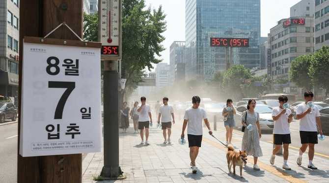 입추 지나도 여전히 더운 여름 날씨의 진실
