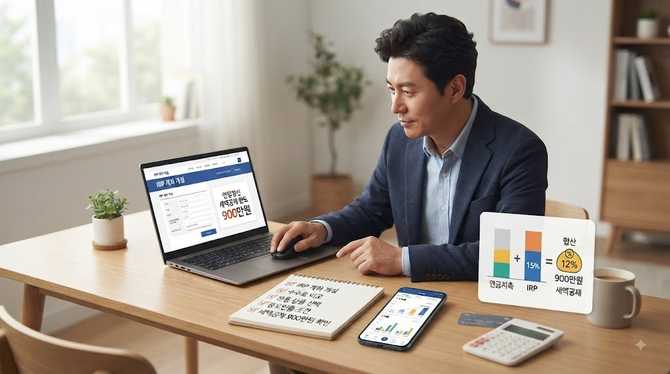 IRP계좌개설, 연말정산 한도 900만원 실전 순서