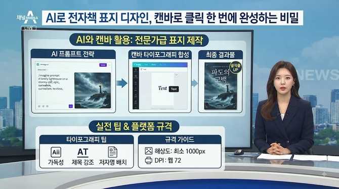 AI로 전자책 표지 디자인, 캔바로 클릭 한 번에 완성하는 비밀