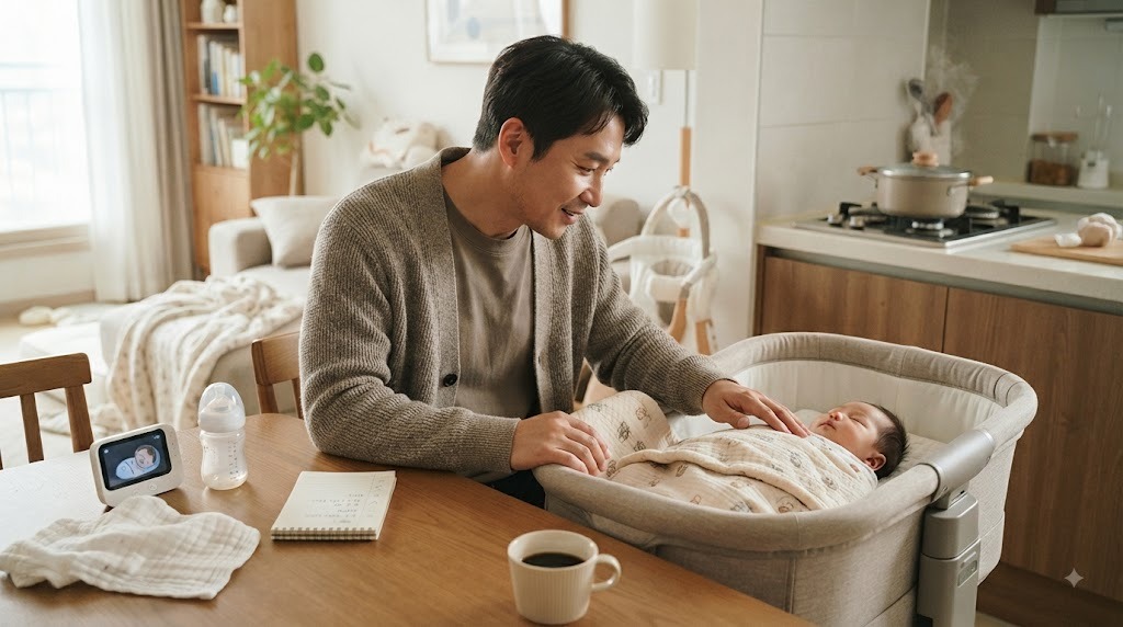 오상진의 둘째 아들과 함께하는 육아 라이프 체크포인트