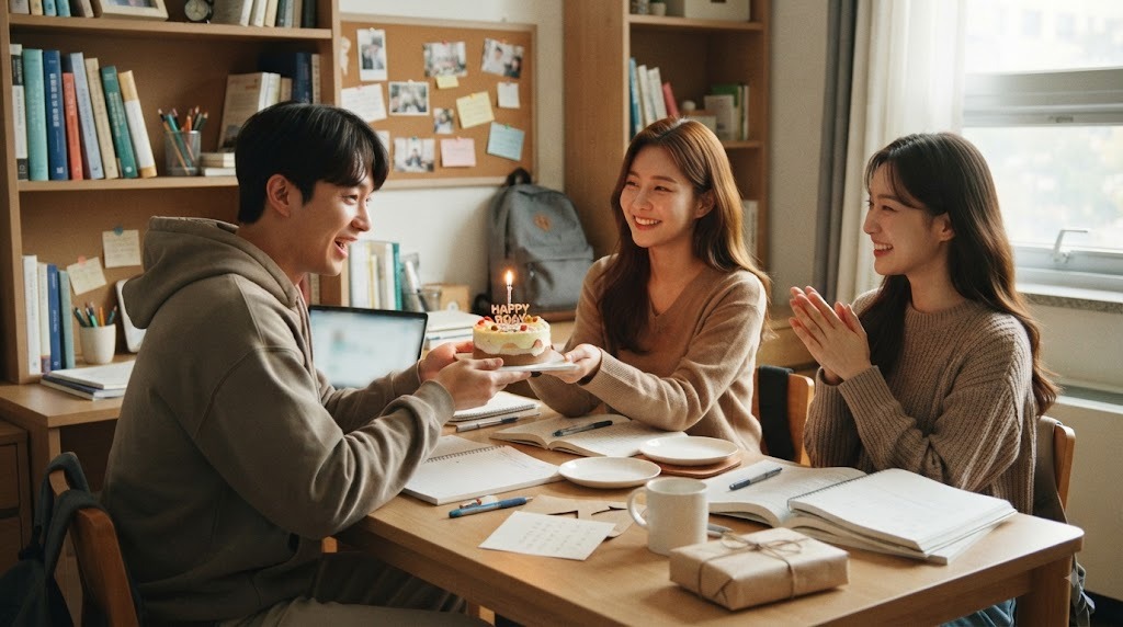 대학교 친구 생일 챙기기, 이럴 땐 어떻게 할까