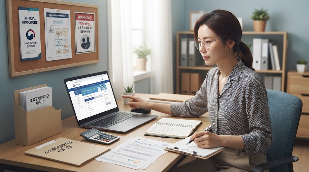 소상공인정책자금 신청 시 불법 브로커 피하는 스마트한 팁